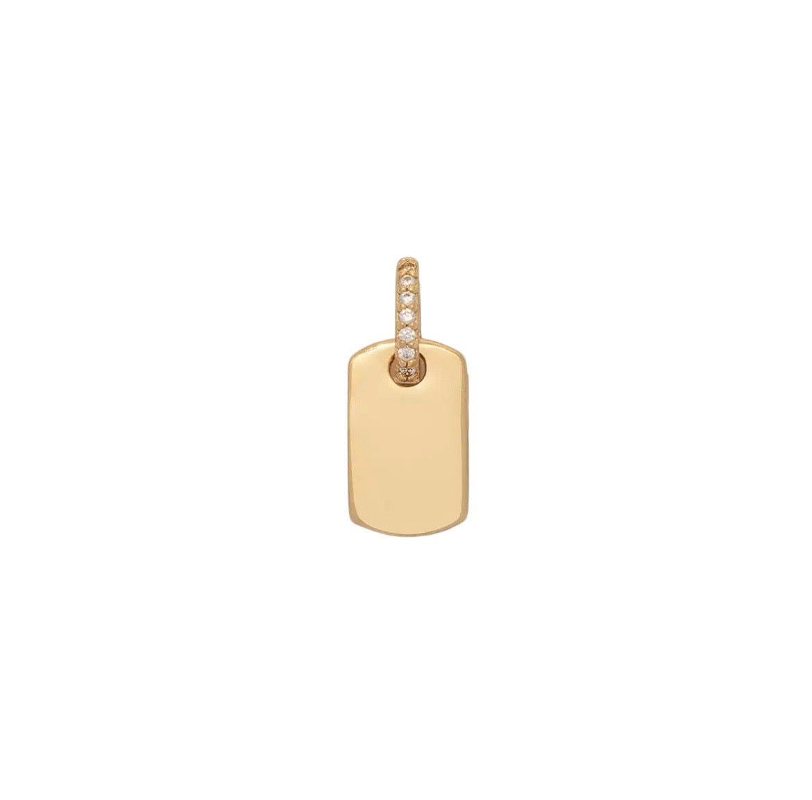 Dog Tag Charm