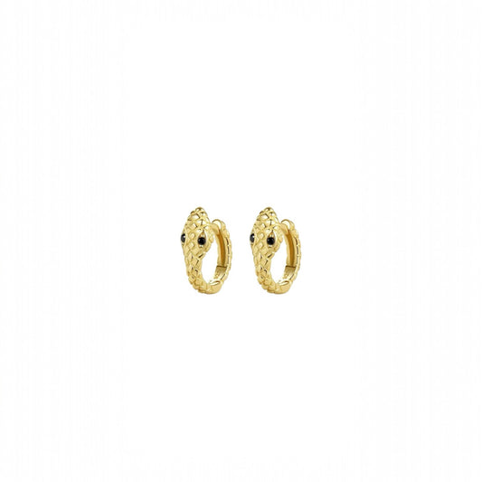 Medusa Huggie Earrings