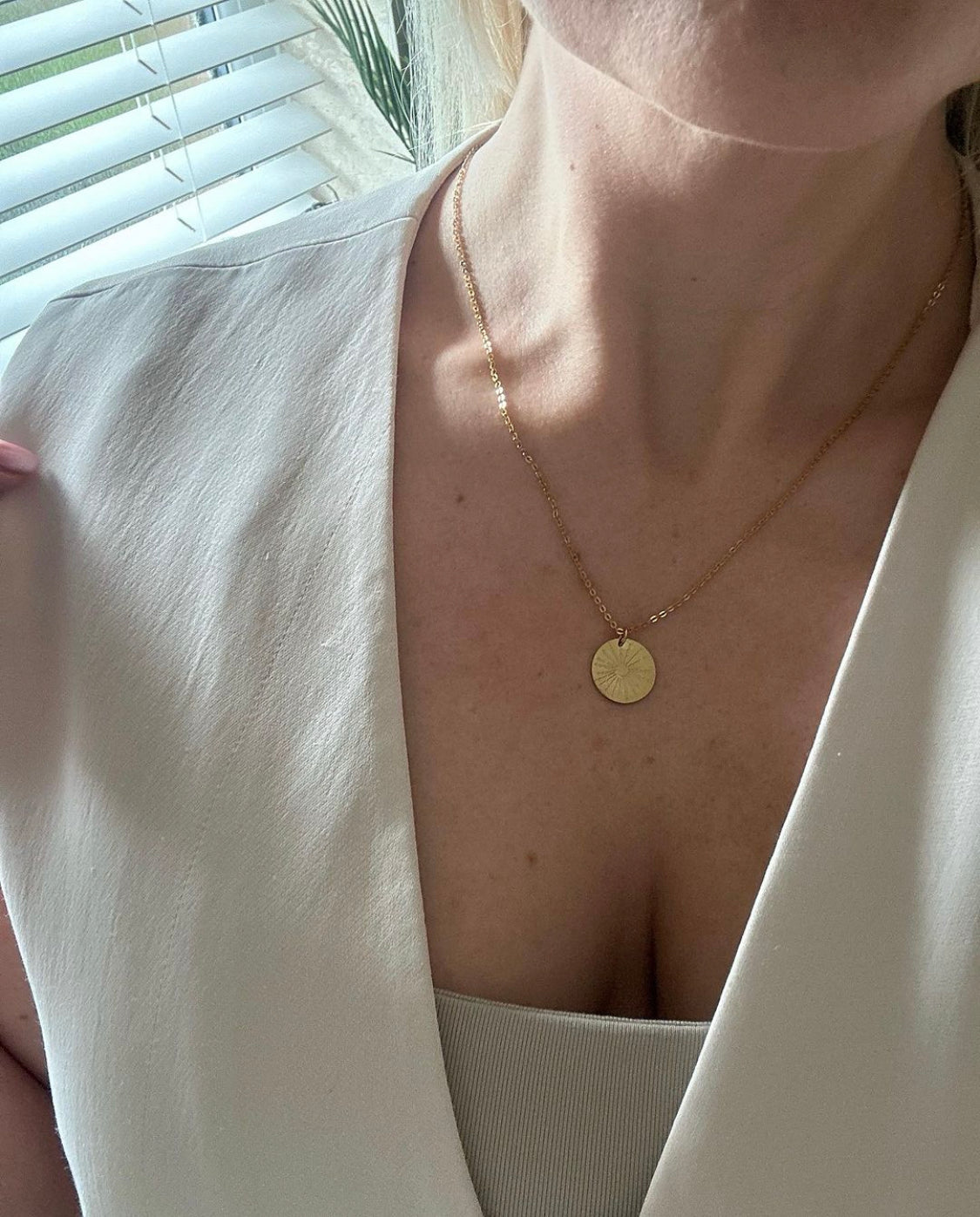 Gold Celeste Necklace