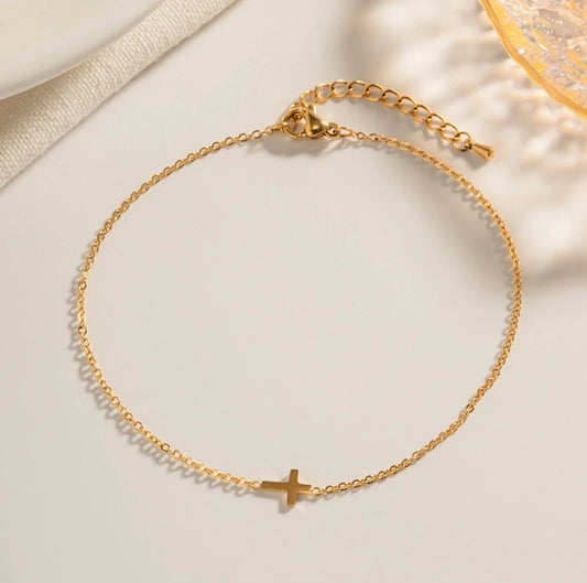 Gold Ethereal Faith Bracelet