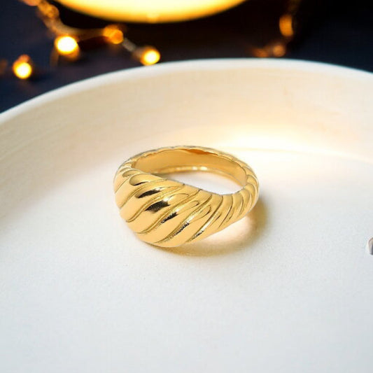 Gold Samia Chunky Ring